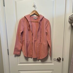 Women's Pink Hooded Jacket